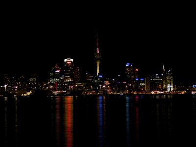 Auckland Harbour at Night 5