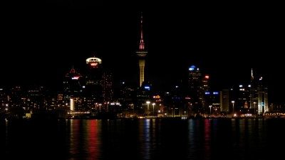 Auckland Harbour at Night 6