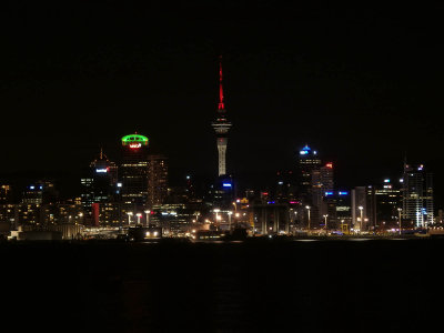 Auckland at Night Again
