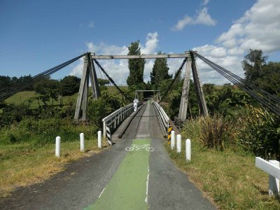 Bertrand Road Suspension Bridge