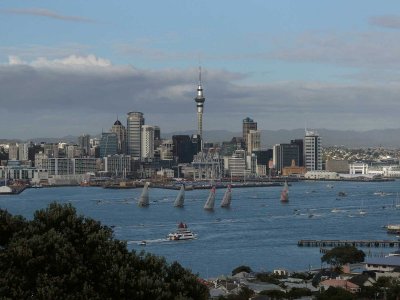 Volvo Ocean Race Departs Auckland 2