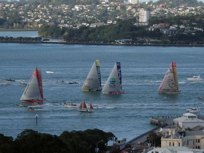 Volvo Ocean Race Departs Auckland 3