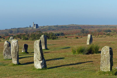264 Stone circle on Bodmin Moor