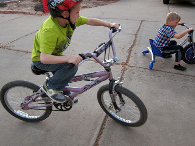 Birthday biking