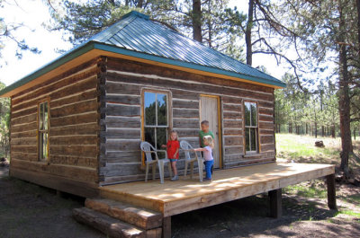 Another cool cabin; we'll stay here next time