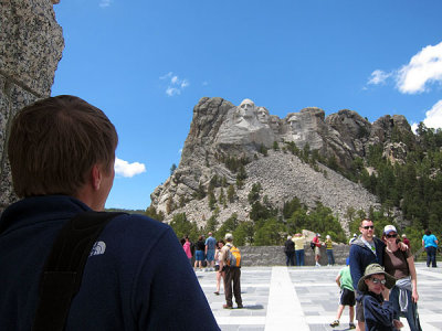 Matt at Mount Rushmore