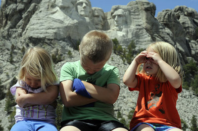 Take 1: Photo of kids with presidents 