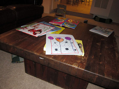 Kristina's pic of the coffee table