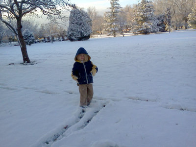 Kristina makes tracks
