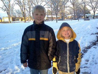 It's finally winter!