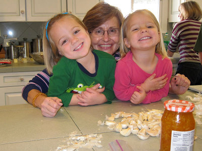 Thanks for the help, Aunt Kathy!