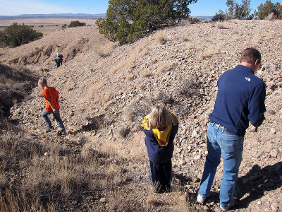 Rockhunting outside Albuquerque