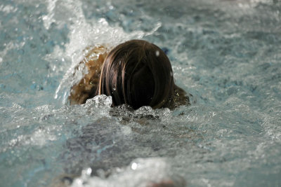 Churning up the pool