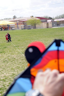 A perfect day for kite flying