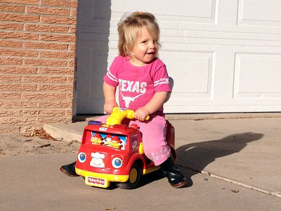 Annie responds to a fire-rescue call