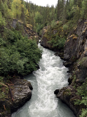 Scary-looking rapids below