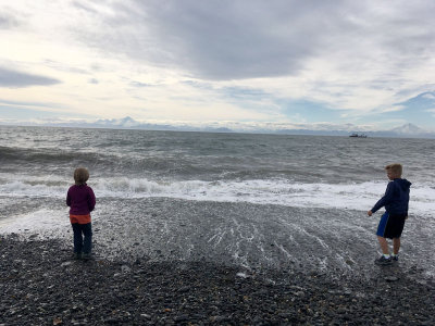On the shores of Cook Inlet