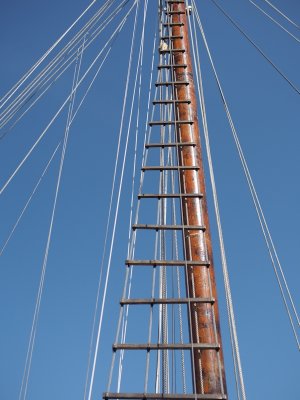 Ladder and rope - kleivis