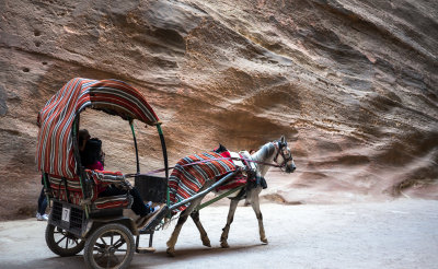 5th place (tied) - The Siq, Petra - Yaelle