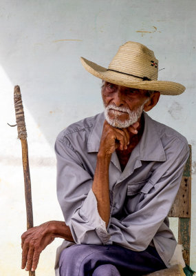 5th. Portrait of Cuban Farmer - Brad
