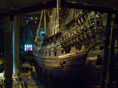 The warship Vasa - Barry