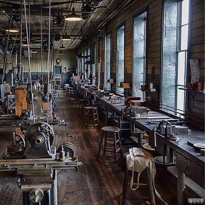 Edison R&D Labs Heavy Machine Shop - Max Pegler