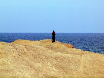 Sea Contrast 1 - The Fisherman by Thane