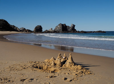 Sand castles _ by Dennis