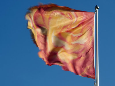 Flag in motion - Geophoto