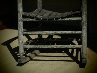 First Place: The old rocking chair  -ArtP
