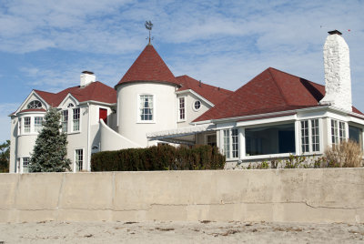 The Sand Castle House, Narragansett Town Beach