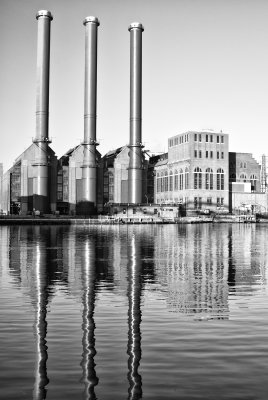 Manchester Steet Power Station, Providence B&W