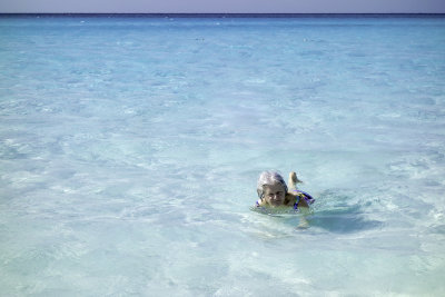 Joyce, Half Moon Cay, Bahamas