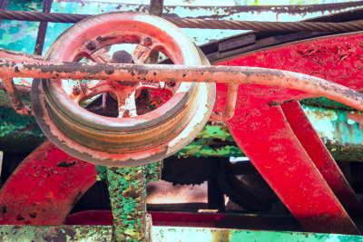 All that is left of the Rocky Point Park Skyliner ride_DSC2777