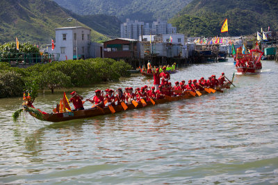 Water Parade in Tai O 