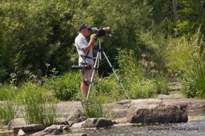Le Bonhomme à l'ouvrage!