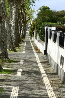 Sidewalk in Rosario