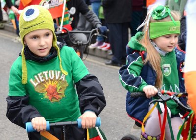 On their bikes