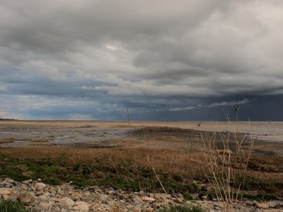 Rain Clouds Over the Bay