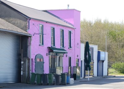 The pubs went pink