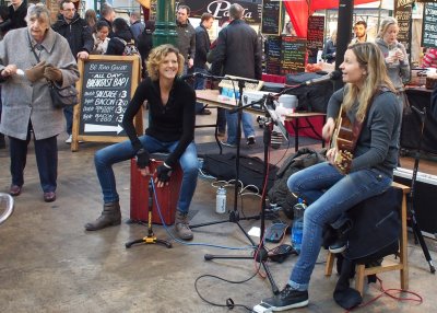 Musicians in the St George's Market