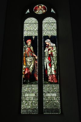 Stained glass window, Lismore