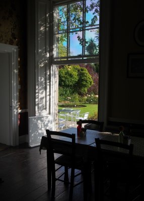 Tea, cake and flowers