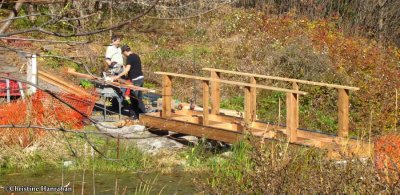 Building the new bridge - 2010