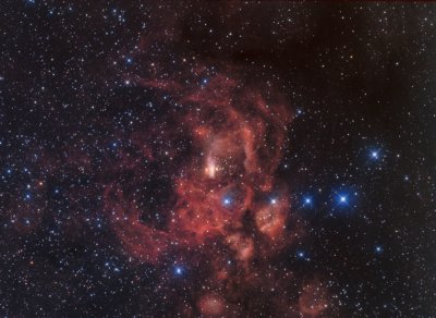 NGC 6357  Krabbennebel