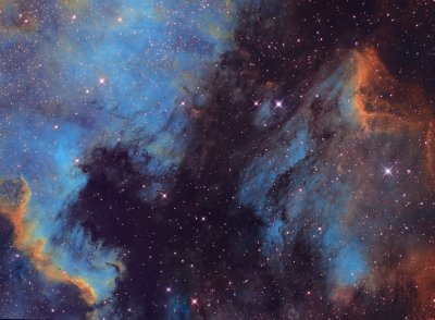 NGC 7000 + IC 5070 Panorama