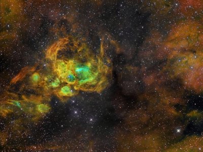 NGC 6357 + Sh2-10
