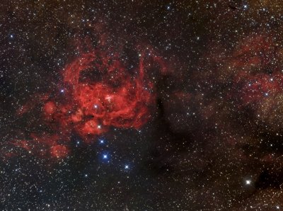 NGC 6357 + Sh2-10