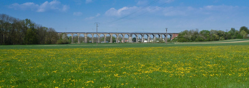 Viaduct on the Belfort-Mulhouse line
