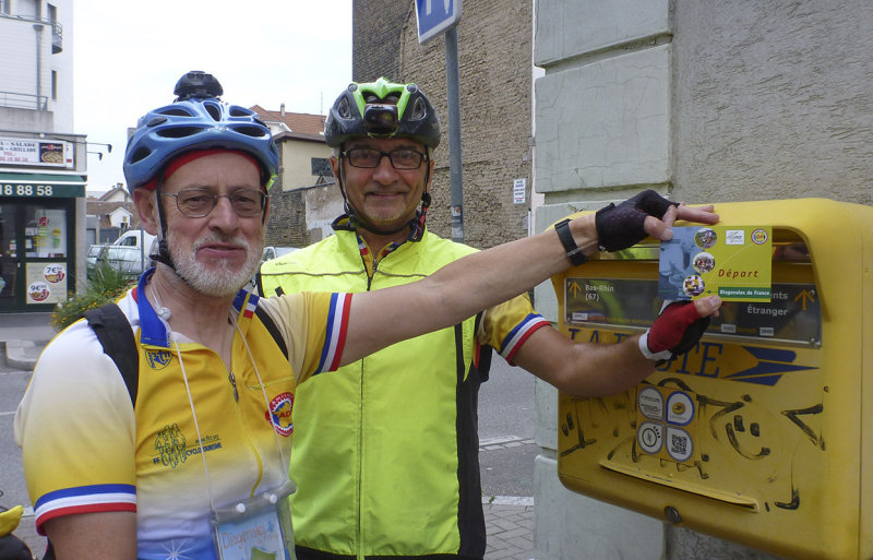 Km 5: Schiltigheim: la carte postale de dpart